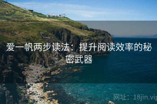 爱一帆两步读法：提升阅读效率的秘密武器