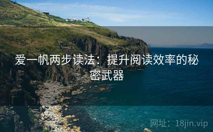 爱一帆两步读法：提升阅读效率的秘密武器