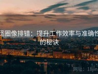 觅圈像排错：提升工作效率与准确性的秘诀