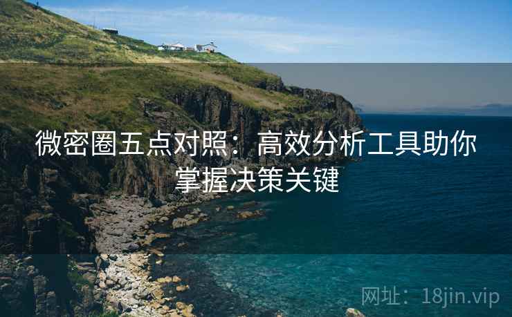 微密圈五点对照：高效分析工具助你掌握决策关键